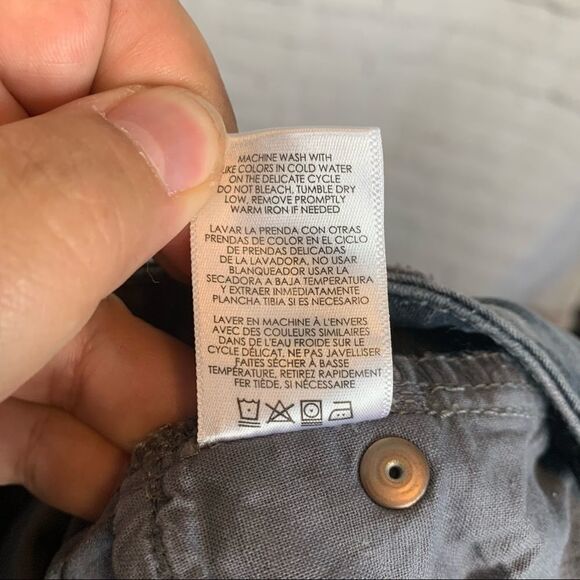 Cabi blue grid skinny jeans size 2 - Picture 9 of 9